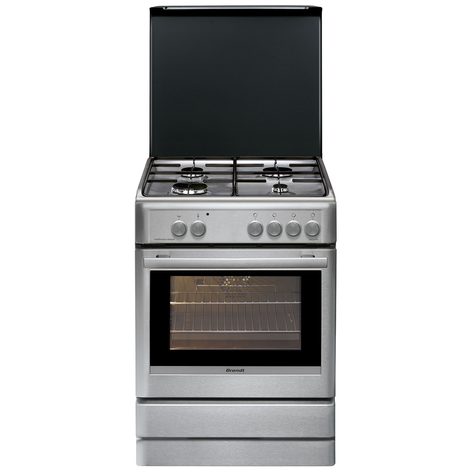 Gas cooker BCG6640X Brandt Electroménager